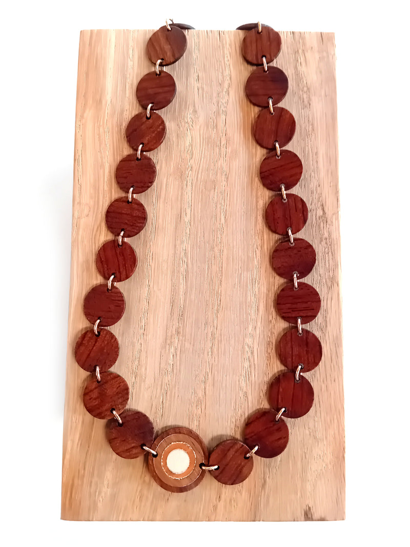 Schakelcollier Bubinga